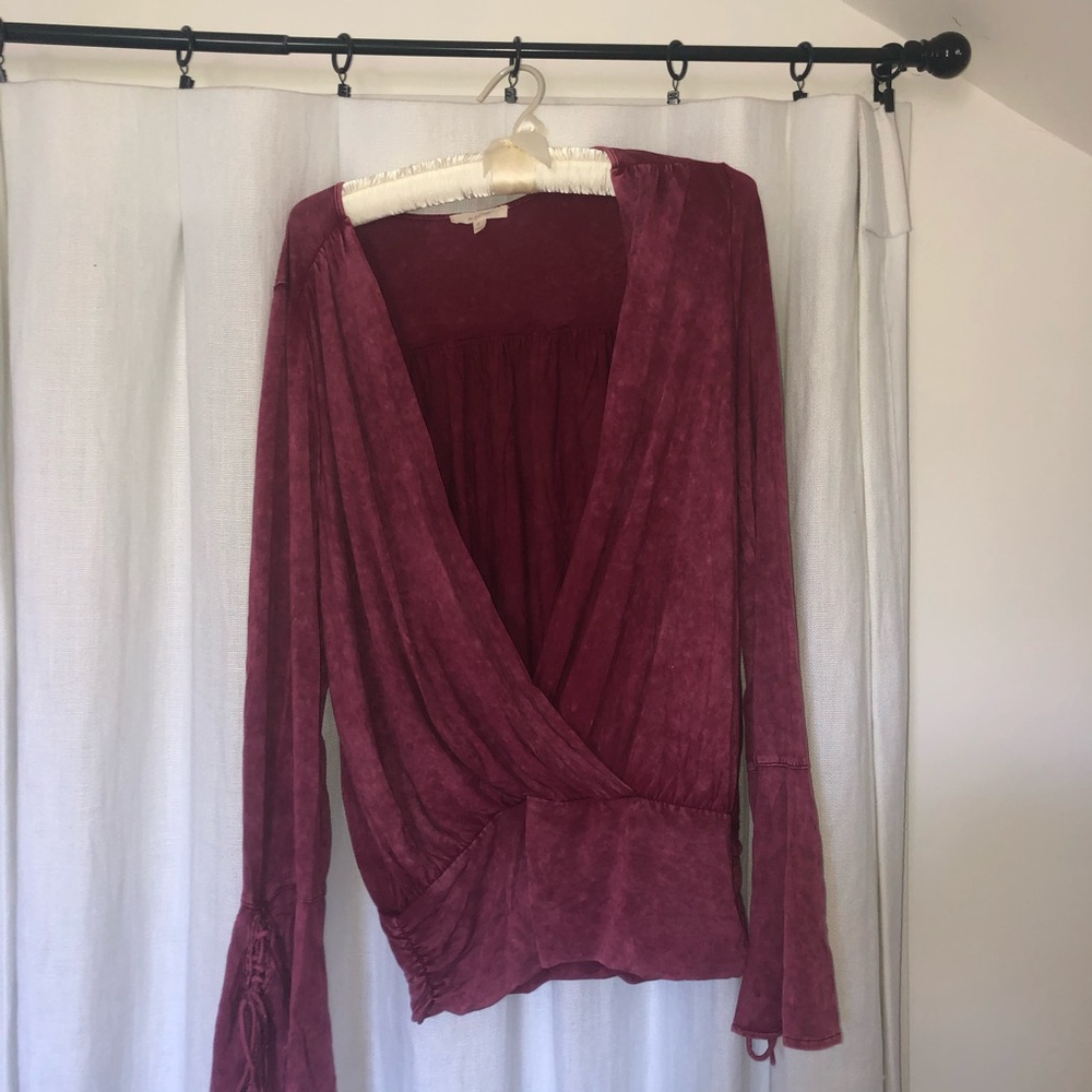 Open front blouse - Picture 2 of 3
